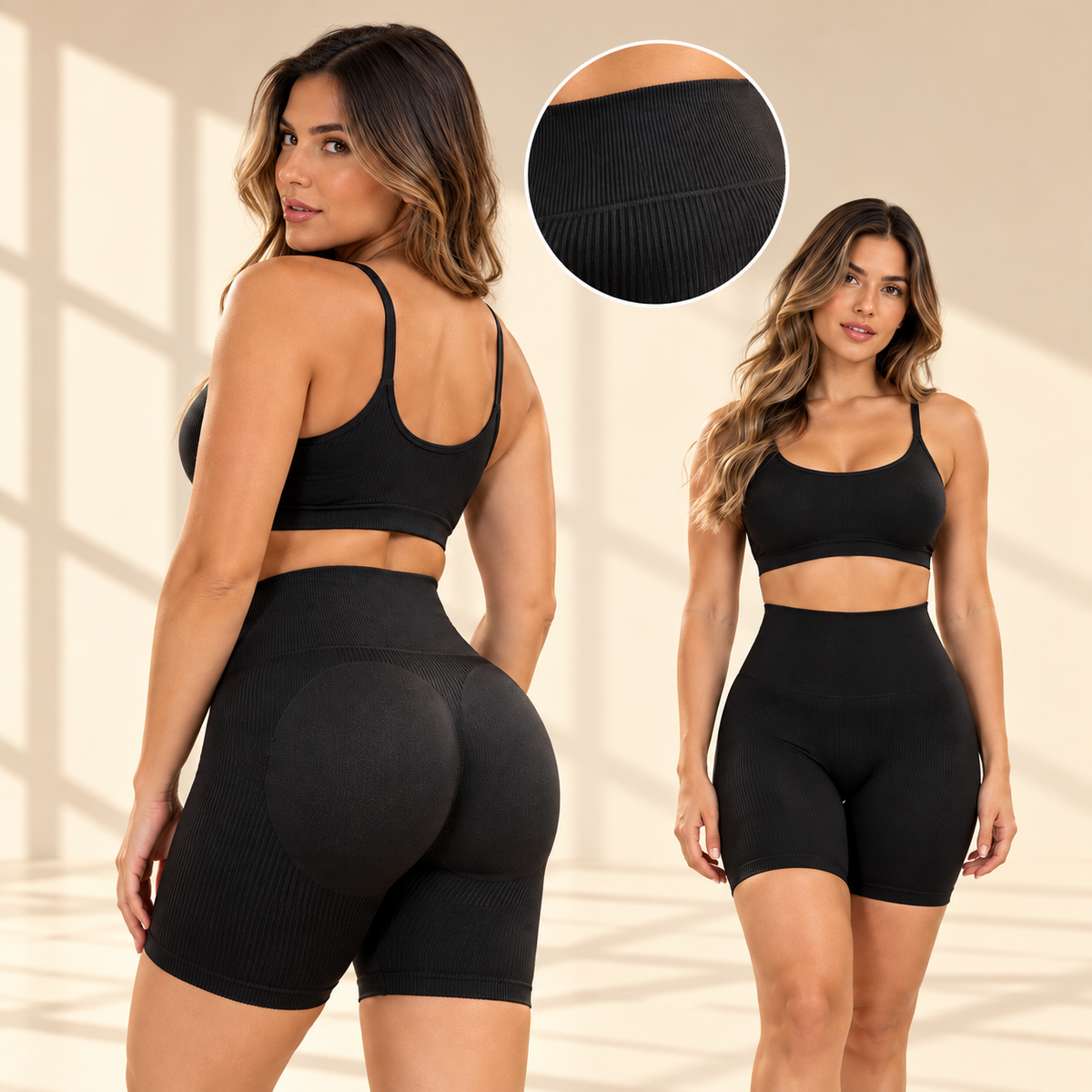 Short Push Up Levanta Glúteos | Tiro Alto