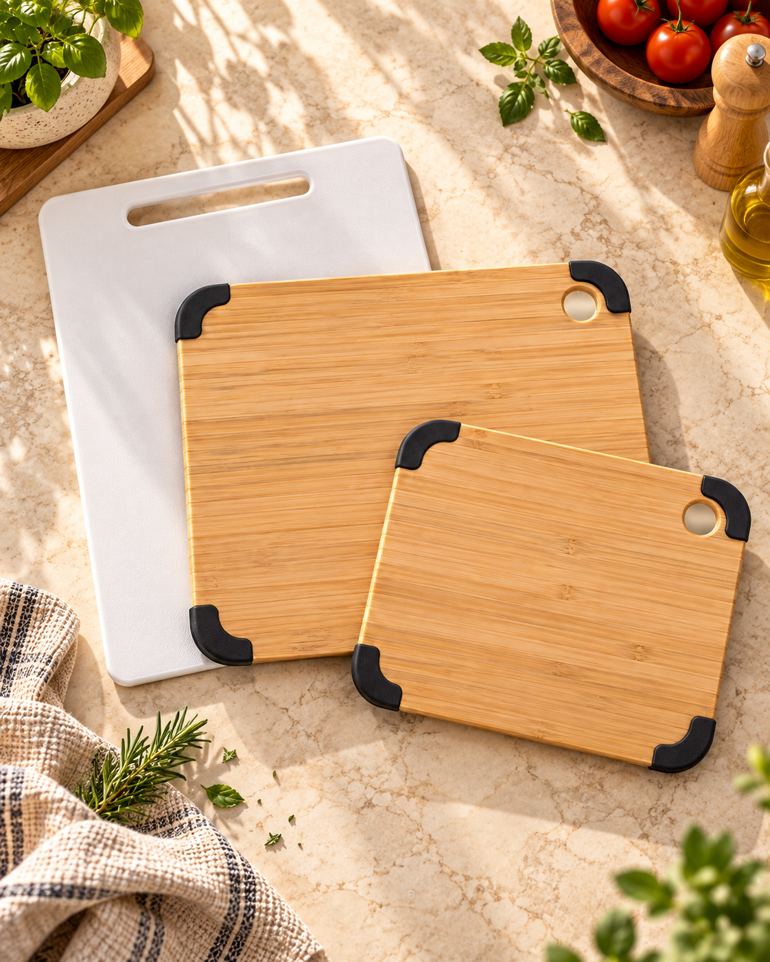 Pack de 3 Tablas de Cortar
